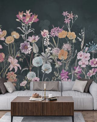 Nature Summer Meadow Wallpaper Mural