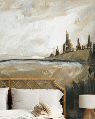 Vintage Rolling Hills Wallpaper