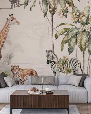 Whimsical Wildlife Wallpaper