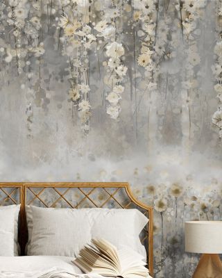 Wisteria Greige Wallpaper