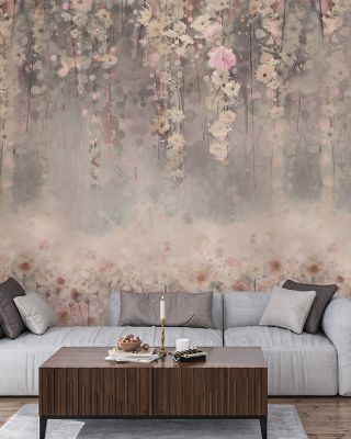 Wisteria Warm Wallpaper