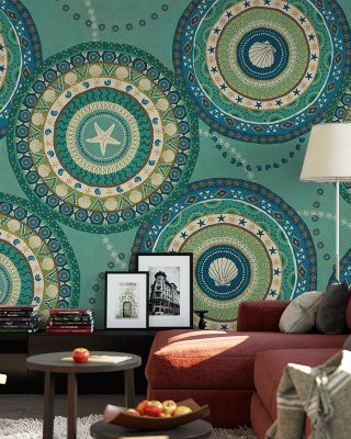 Coastal Treasure XV Nautical Wallpaper