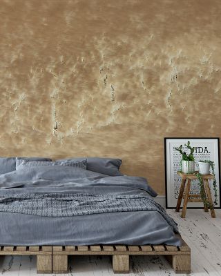 Copper Shimmer Elegant Wallpaper