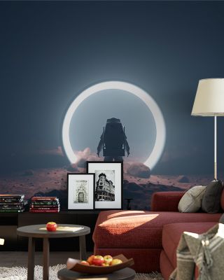 Enter The Void Abstract Art Wallpaper