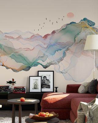 Floating Hills Surreal Landscape Wallpaper