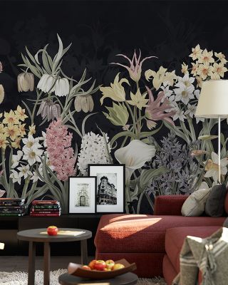 Happy Spring Flowers Blooming Wallpaper