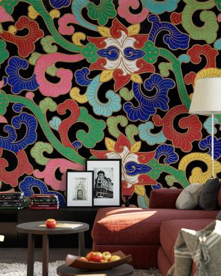 Instant Classic Vintage-Inspired Wallpaper