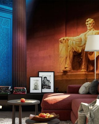 Lincoln's Gettysburg Historic Wallpaper