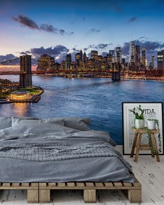 Manhattan Panorama Cityscape Wallpaper