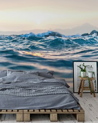 Ocean Waves Coastal Wallpaper