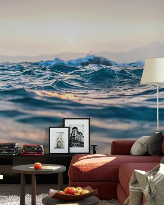 Ocean Waves Coastal Wallpaper