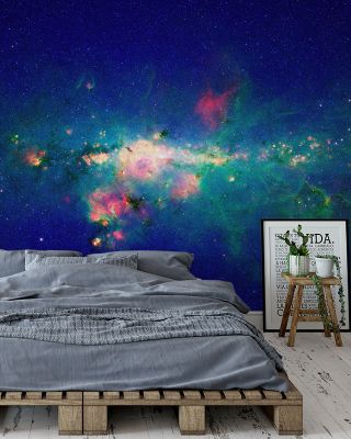 Pink Nebula Cosmic Wallpaper