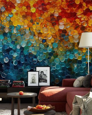 Sliced Minerals Geometric Wallpaper