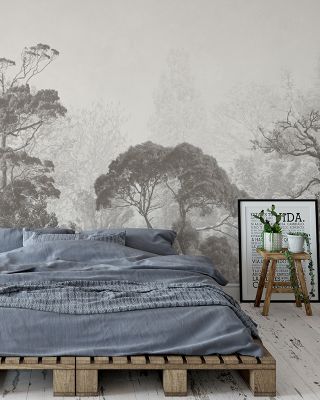 The Old Woodland Rustic Wallpaper