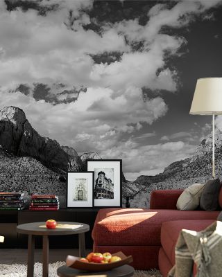 Zion Canyon Majestic Landscape Wallpaper