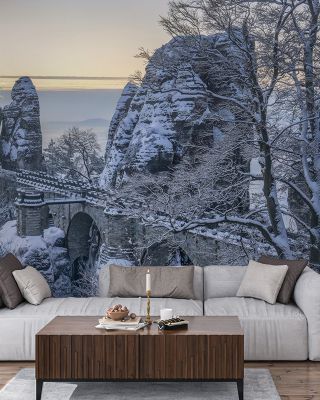 Bastei Bridge Scenic Wallpaper