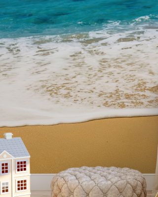 Beach Time Natural Scenic Wallpaper