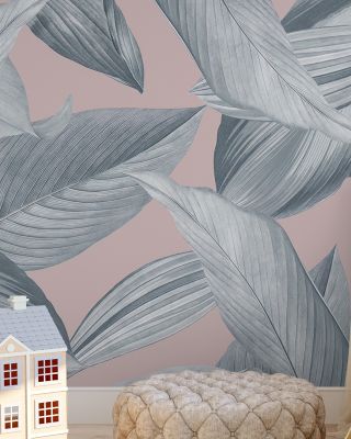 Blush Lush Floral Wallpaper
