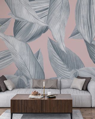 Blush Lush Floral Wallpaper