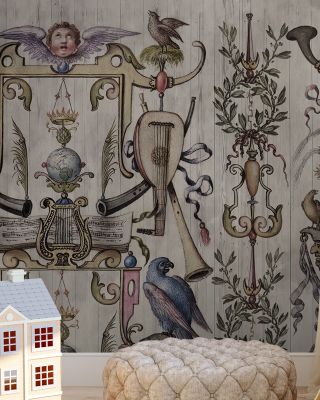 Cabinet of Curiosities Scenic Wallpaper