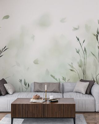 Calm Breathing Green Scenic Wallpaper