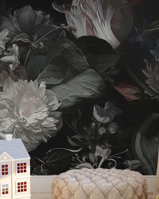 Fragility Floral Wallpaper