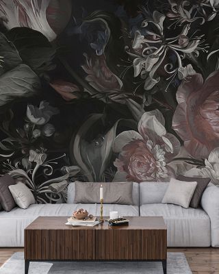 Fragility Floral Wallpaper
