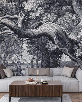 Garden of Eden Floral Wallpaper