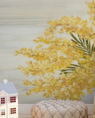 Golden Fall Scenic Wallpaper