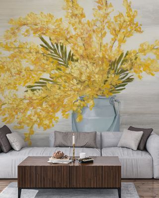 Golden Fall Scenic Wallpaper