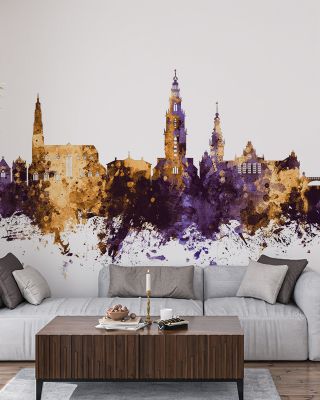 Groningen The Netherlands Skyline Scenic Wallpaper