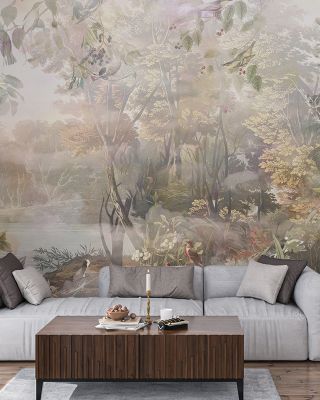 Hidden Land Scenery Collage Scenic Wallpaper