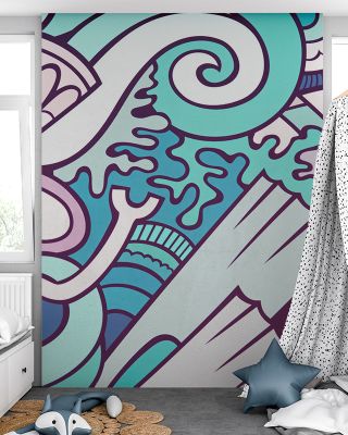 Life Celebration Abstract Wallpaper