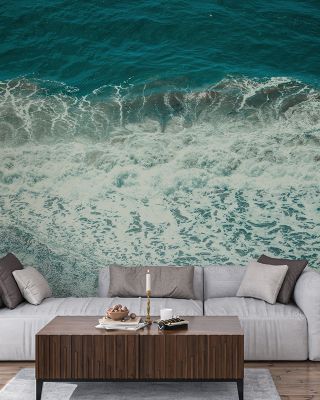 Pacific Wash Abstract Wallpaper