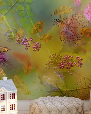 Promise of Spring Floral Wallpaper