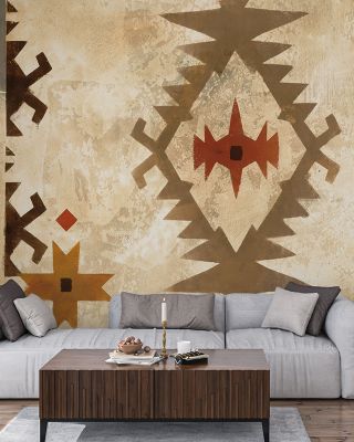 Southwest Design V Geometric Wallpaper