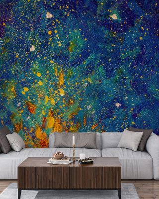 Sparks And Stars Abstract Wallpaper