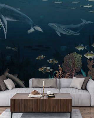Underwater World Scenic Wallpaper