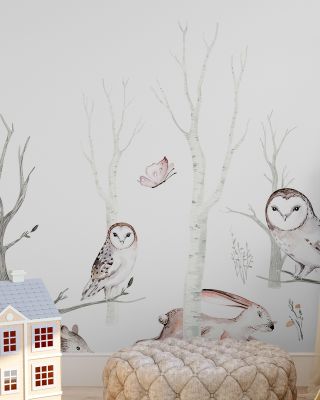 Woodland Crew Animal Wallpaper