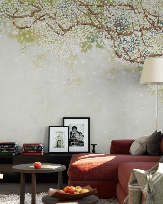 Kyoto Leaves Zen Garden Wallpaper