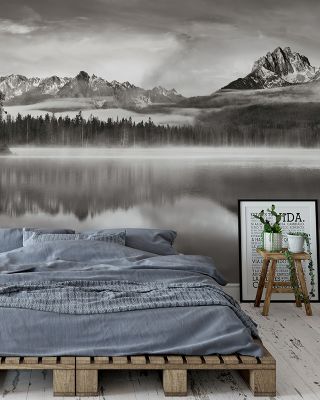 Little Redfish Rustic Landscape Wallpaper