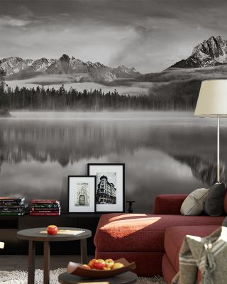 Little Redfish Rustic Landscape Wallpaper
