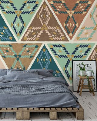 Outdoor Borders Rustic Landscape Wallpaper