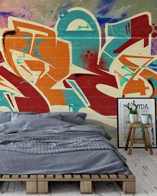 Rebellious Vibe Edgy Art Wallpaper