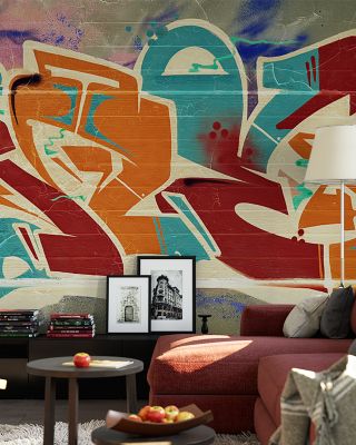 Rebellious Vibe Edgy Art Wallpaper