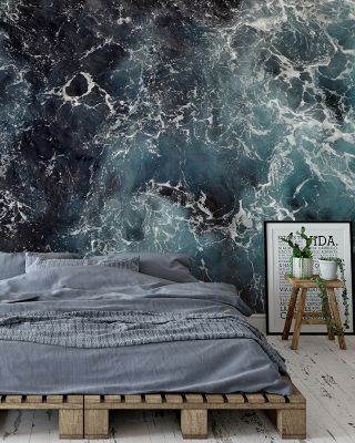 Rough Ocean Majestic Seascape Wallpaper