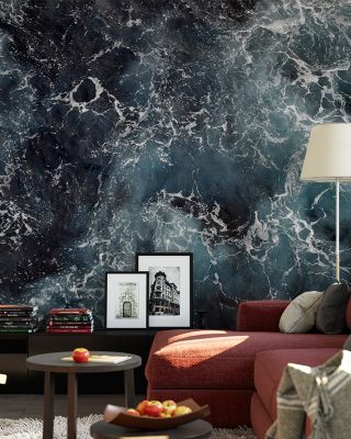 Rough Ocean Majestic Seascape Wallpaper