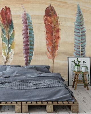 Spiced Nature XII Autumn Leaves Wallpaper