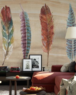 Spiced Nature XII Autumn Leaves Wallpaper