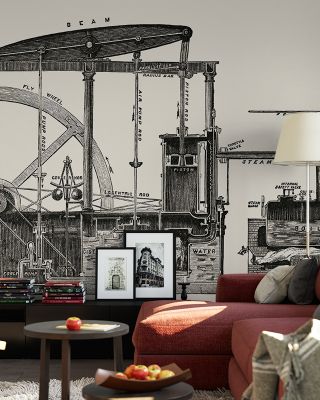 Steampunk Industrial Revolution Wallpaper